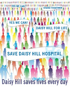 Daisy Hill Hospital Saturday 28th March