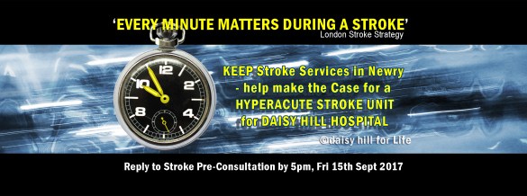Make the case for a hyperacute stroke unit in Daisy Hill Acute Hospital Newry - Reshaping Stroke services Pre-consultation 2017