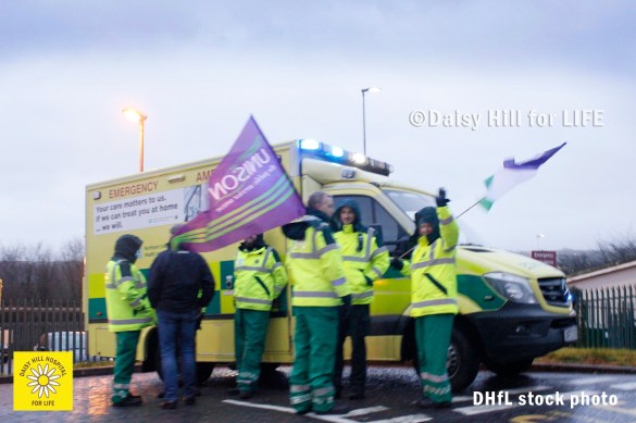 Northern Ireland Ambulances Saves Lives - Daisy Hill Hospital Saves Lives
