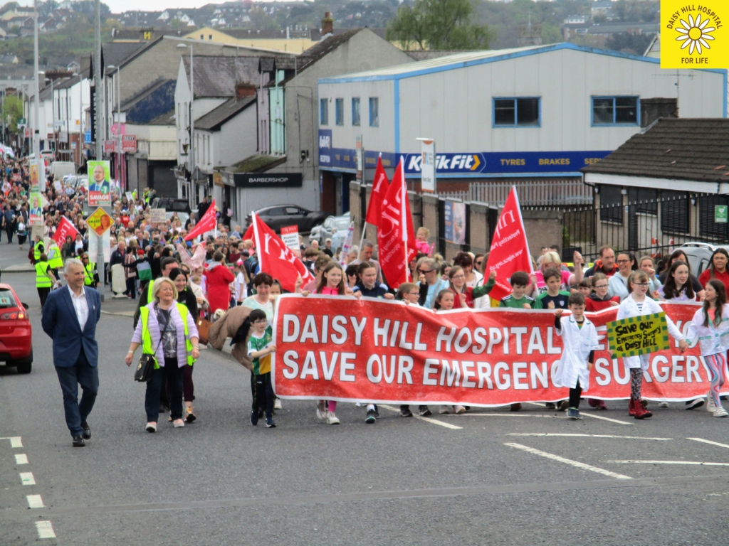 People Power in Newry - Daisy Hill Hospital, Newry Saves Lives - Save Our Emergency Surgery
