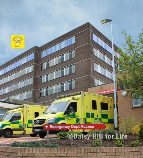 Daisy Hill Newry entitled to be Area Hospital in Hospital network 2025